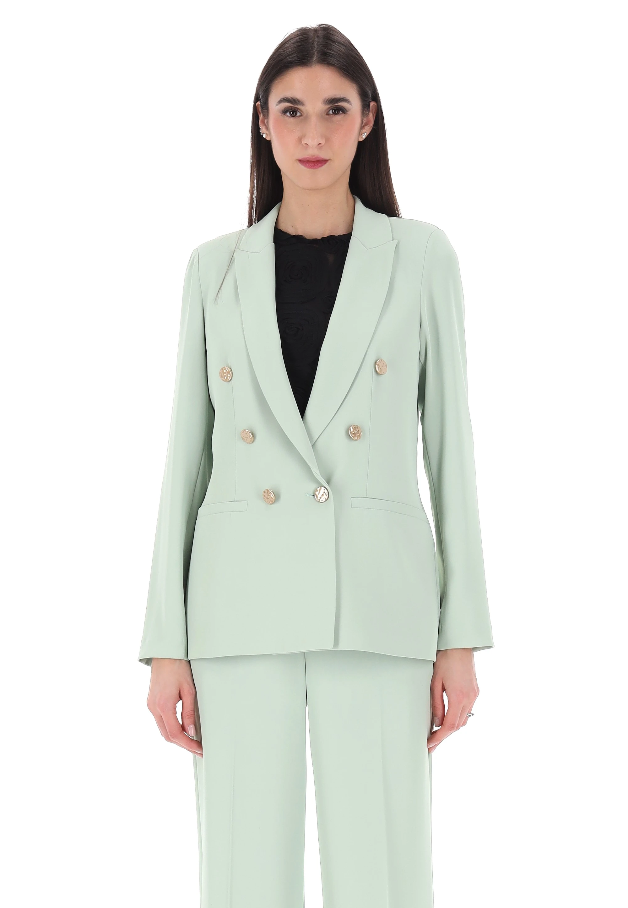 Blazer fluido doppiopetto èks donna G503 24